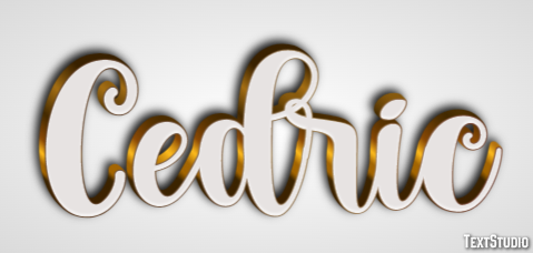Cedric Text Effect