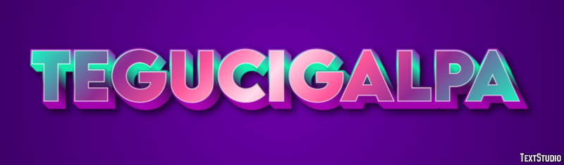 Tegucigalpa Effetto testo