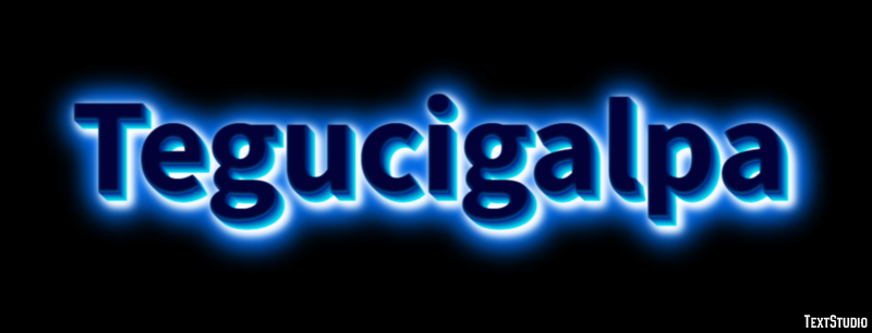 Tegucigalpa Эффект текста