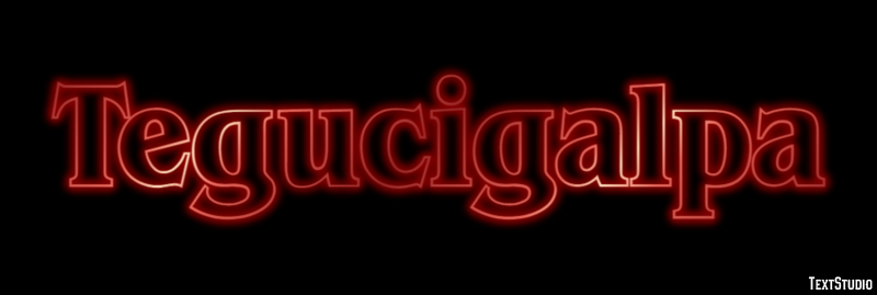 Tegucigalpa Efekt tekstowy
