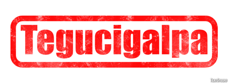 Tegucigalpa Efekt tekstowy