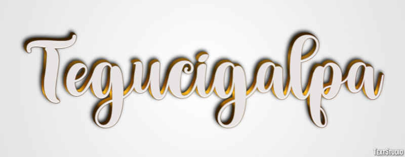 Tegucigalpa Efekt tekstowy