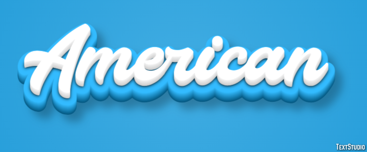 American Effet de Texte