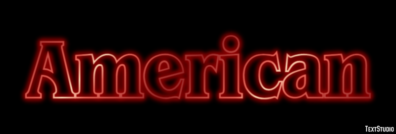American Effet de Texte