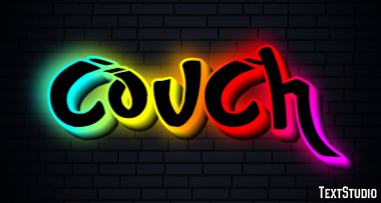 Couch Efekt tekstowy