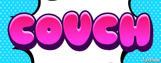 Couch Text Effect