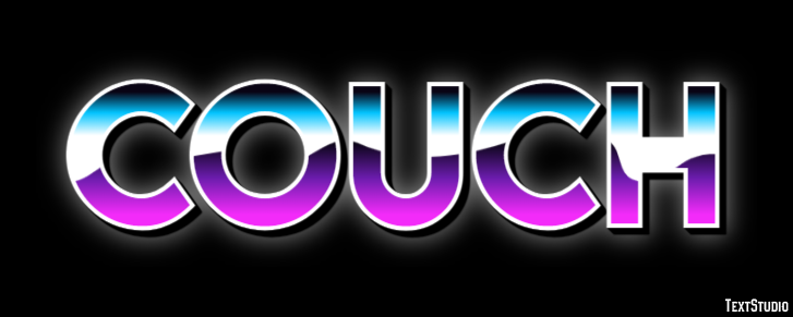 Couch Text Effect