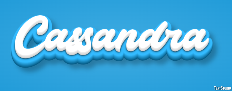Cassandra Text Effect