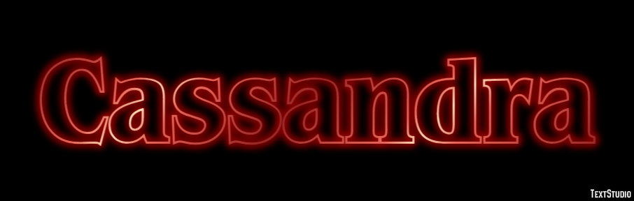 Cassandra Text Effect