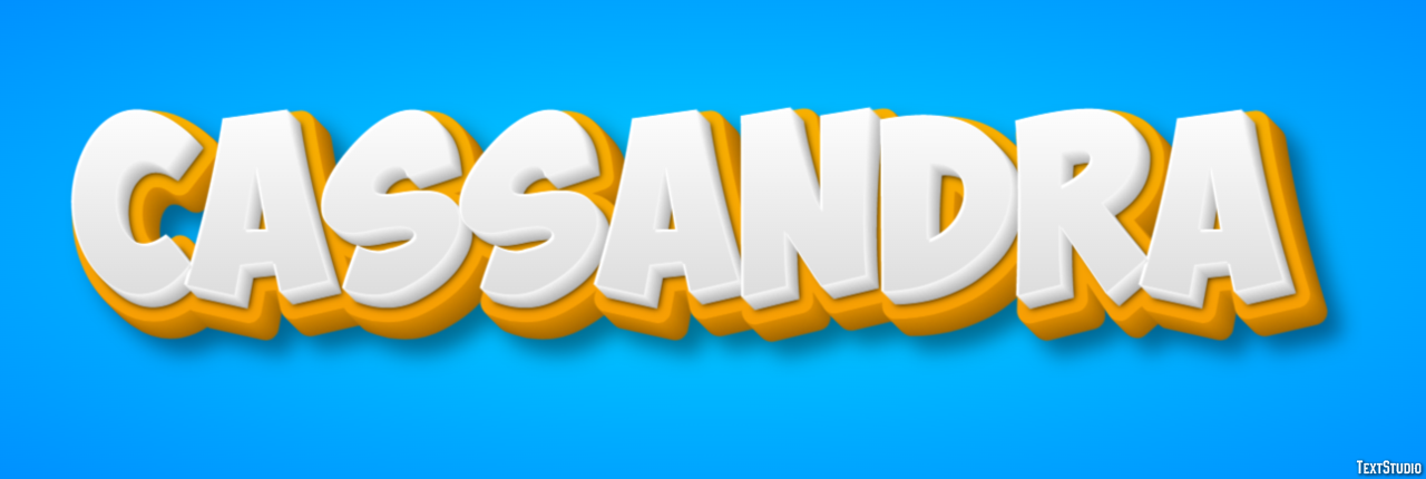 Cassandra Text Effect