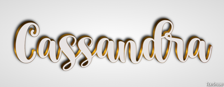 Cassandra テキスト効果