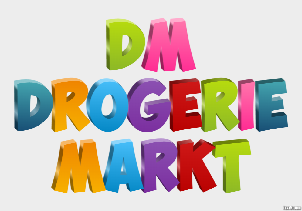 Dm Drogerie Markt テキスト効果