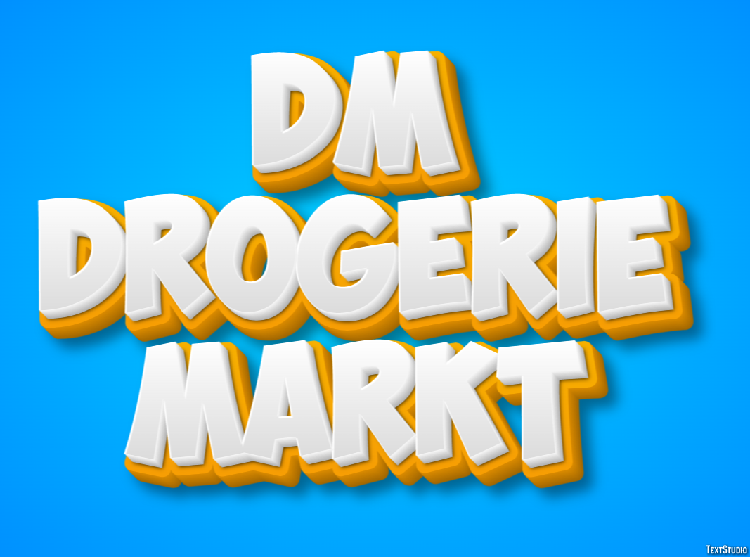 Dm Drogerie Markt テキスト効果