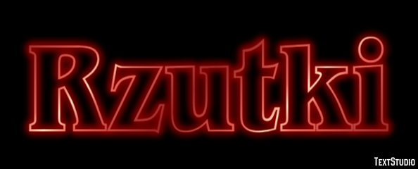 Rzutki Efekt tekstowy
