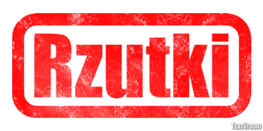 Rzutki Efekt tekstowy