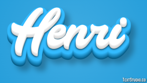 Henri Efecto de Texto