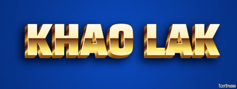 Khao Lak Effet de Texte