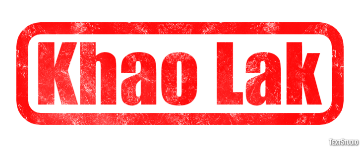 Khao Lak Efekt tekstowy