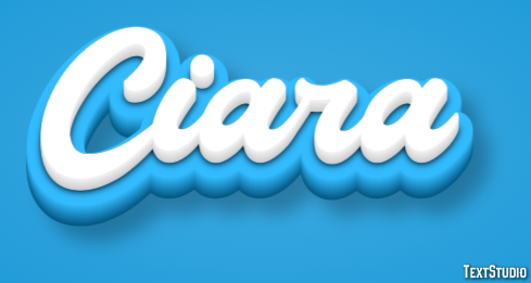 Ciara Effetto testo