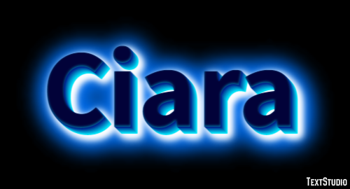 Ciara Effetto testo