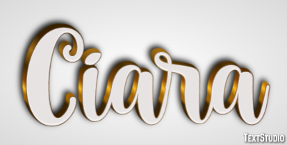 Ciara Text Effect