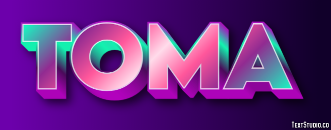 Toma Text Effect