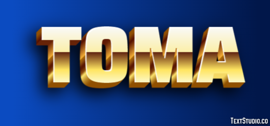 Toma Text Effect