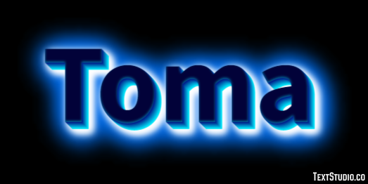 Toma Text Effect
