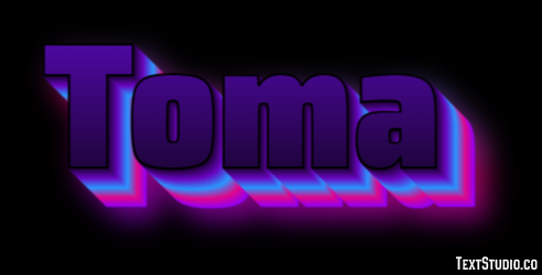 Toma Text Effect