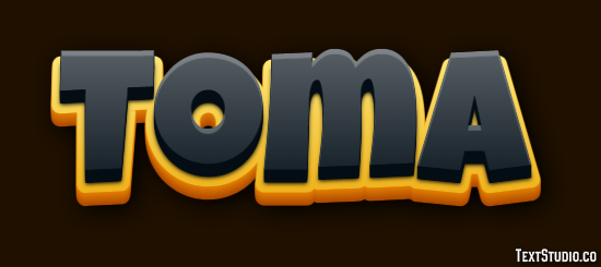 Toma Text Effect