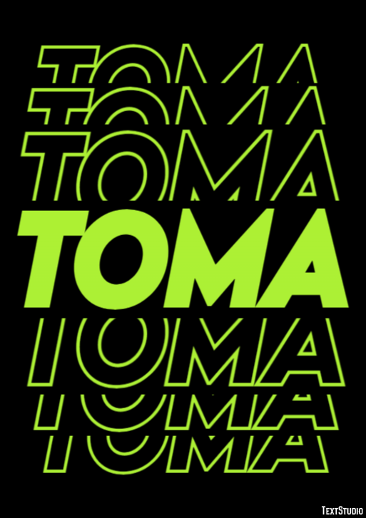 Toma Text Effect