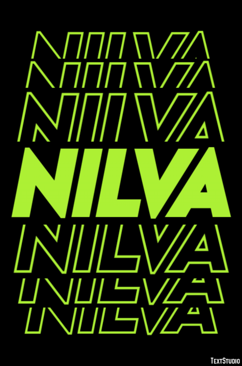 Nilva Effetto testo