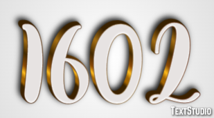 1602 Text Effect