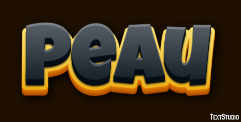 Peau Effet de texte