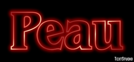 Peau Effet de texte