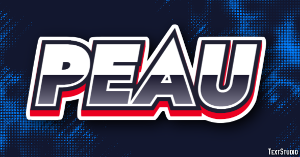Peau Effet de texte