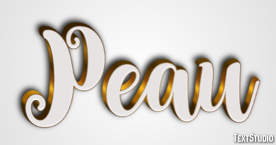 Peau Effet de texte