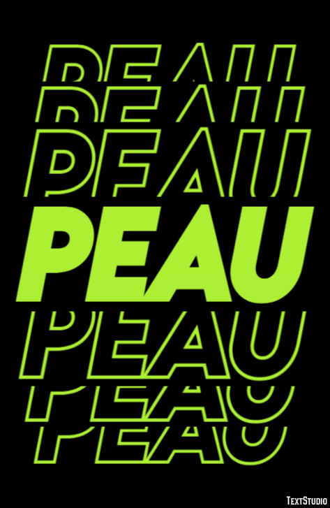 Peau Effet de Texte
