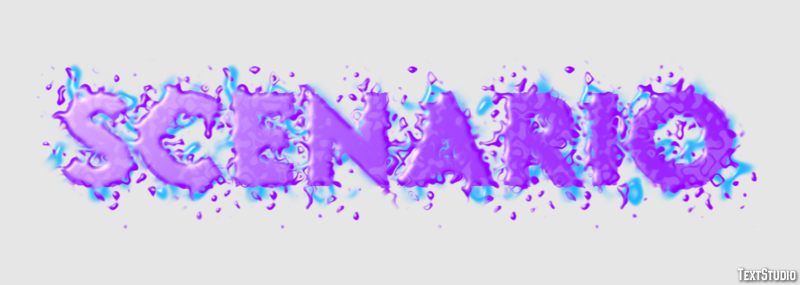 Scenario Text Effect