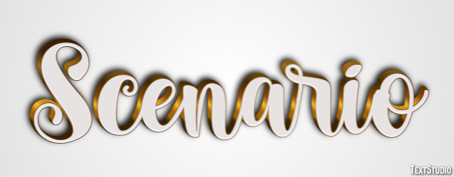 Scenario Text Effect