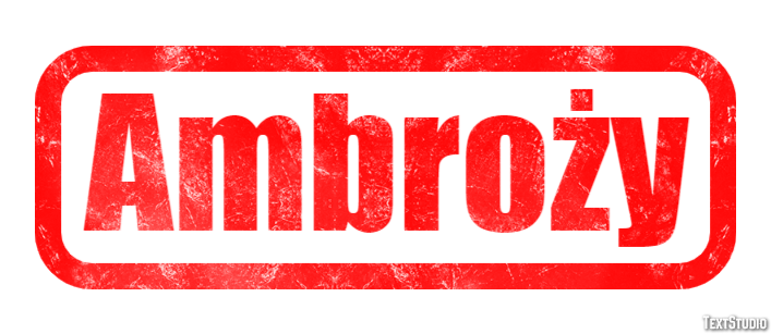Ambroży Efekt tekstowy