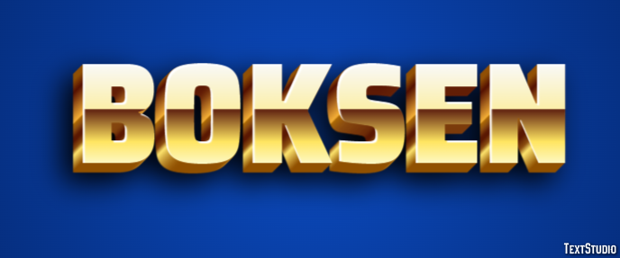 Boksen テキスト効果