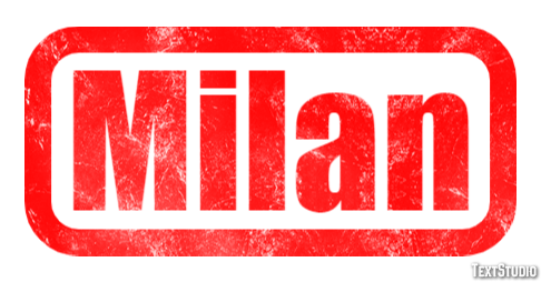 Milan Efekt tekstowy