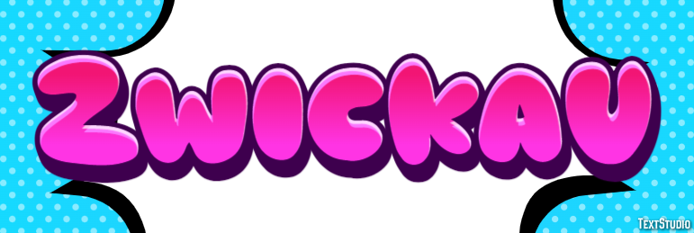 Zwickau Efeito de texto