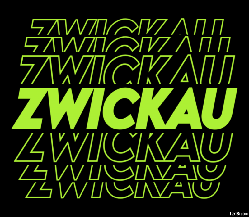 Zwickau Efekt tekstowy