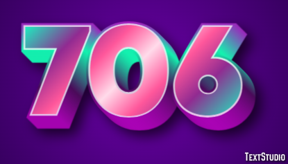 706 Text Effect