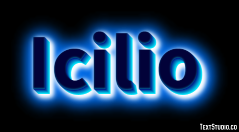 Icilio Efekt tekstowy