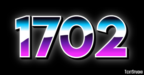 1702 Text effect