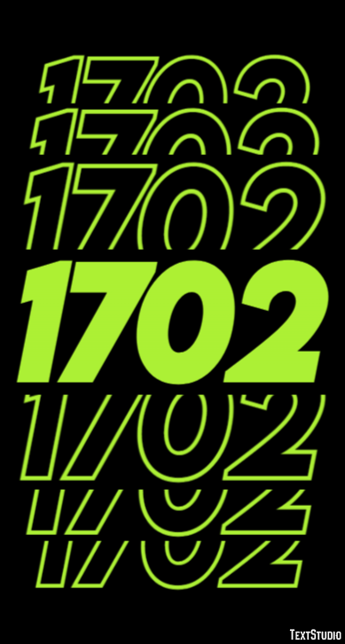 1702 Text Effect
