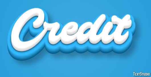 Credit Effetto testo